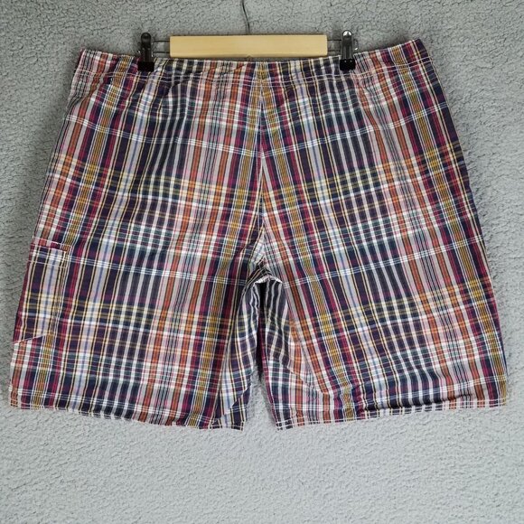 Polo Ralph Lauren Boardshort Adult 38 Swim Shorts Plaid Beach Casual Lightweight - Picture 2 of 8